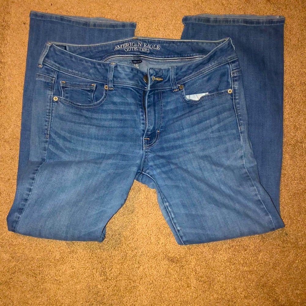 AE kickboot super stretch jean